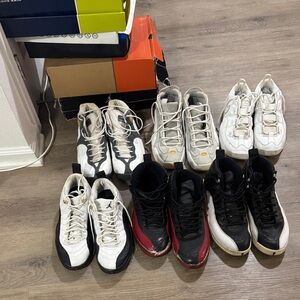 Jordan Black and Red Men's Sneakers